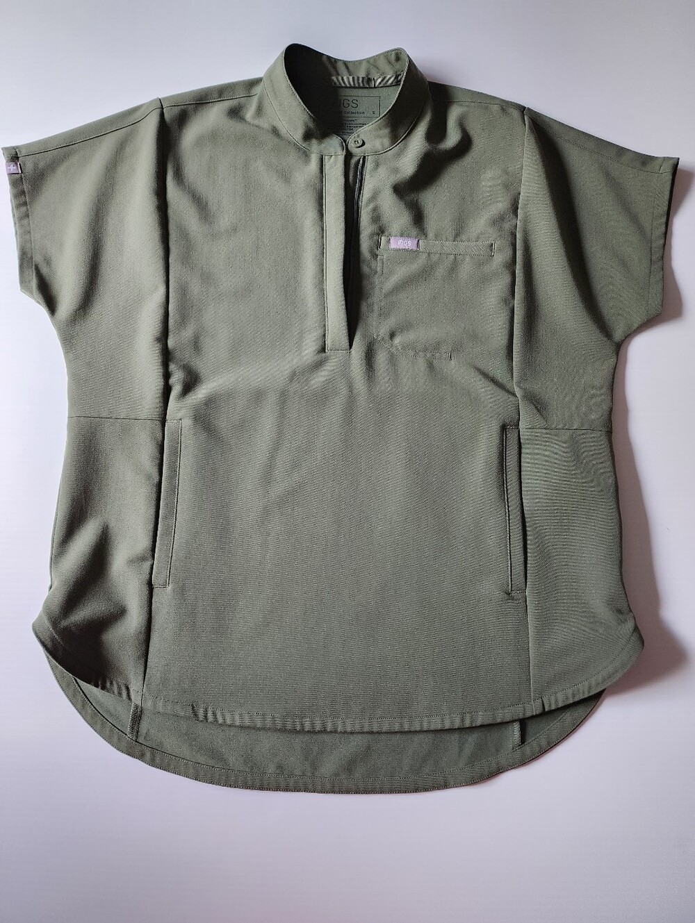 FIGS Moss Montex Oversized Top - Small